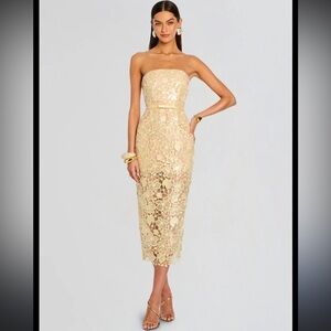 Retrofete ROWENA LACE DRESS